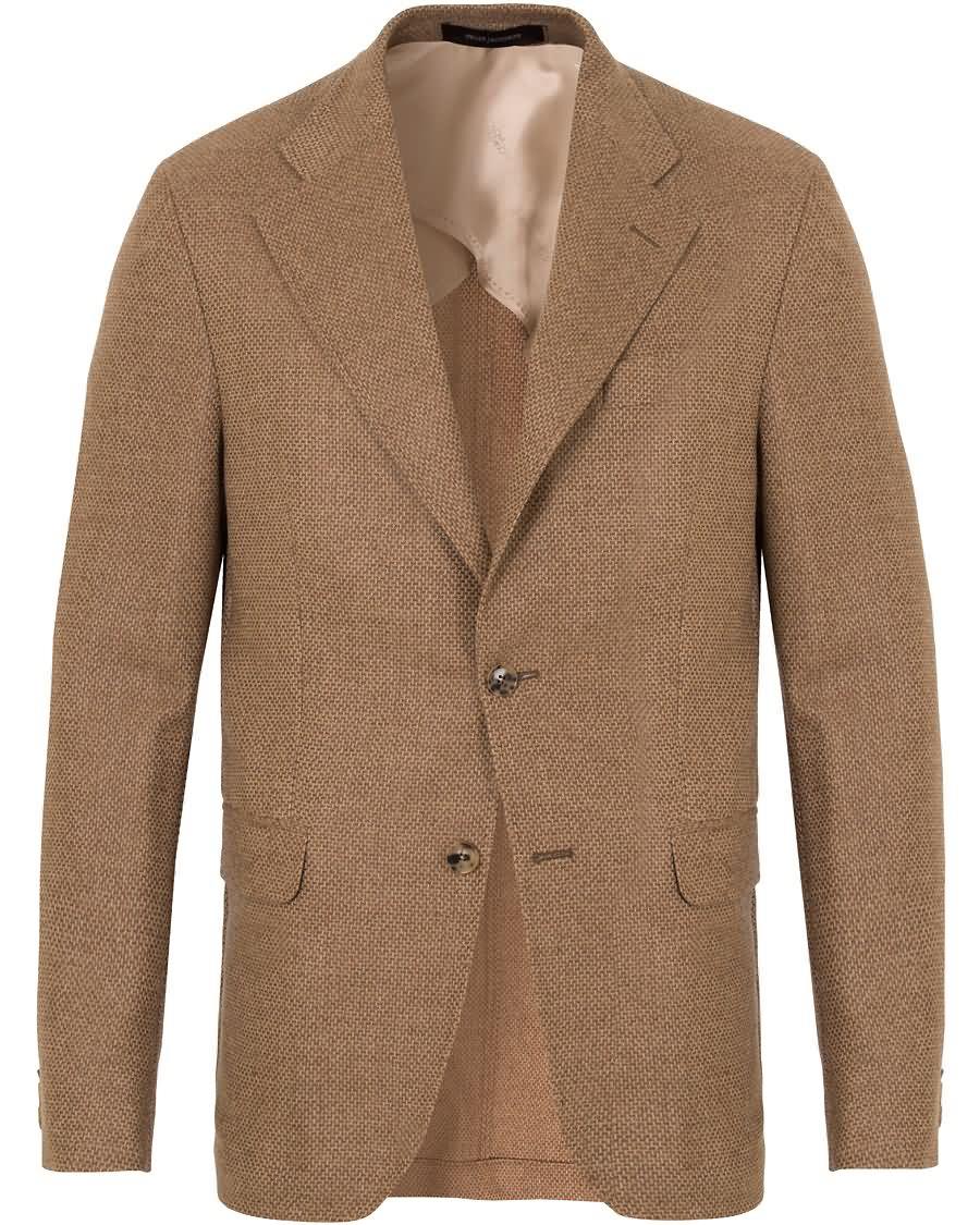 oscar jacobson fellow loro piana blazer camel brown Avansert 0tm6u